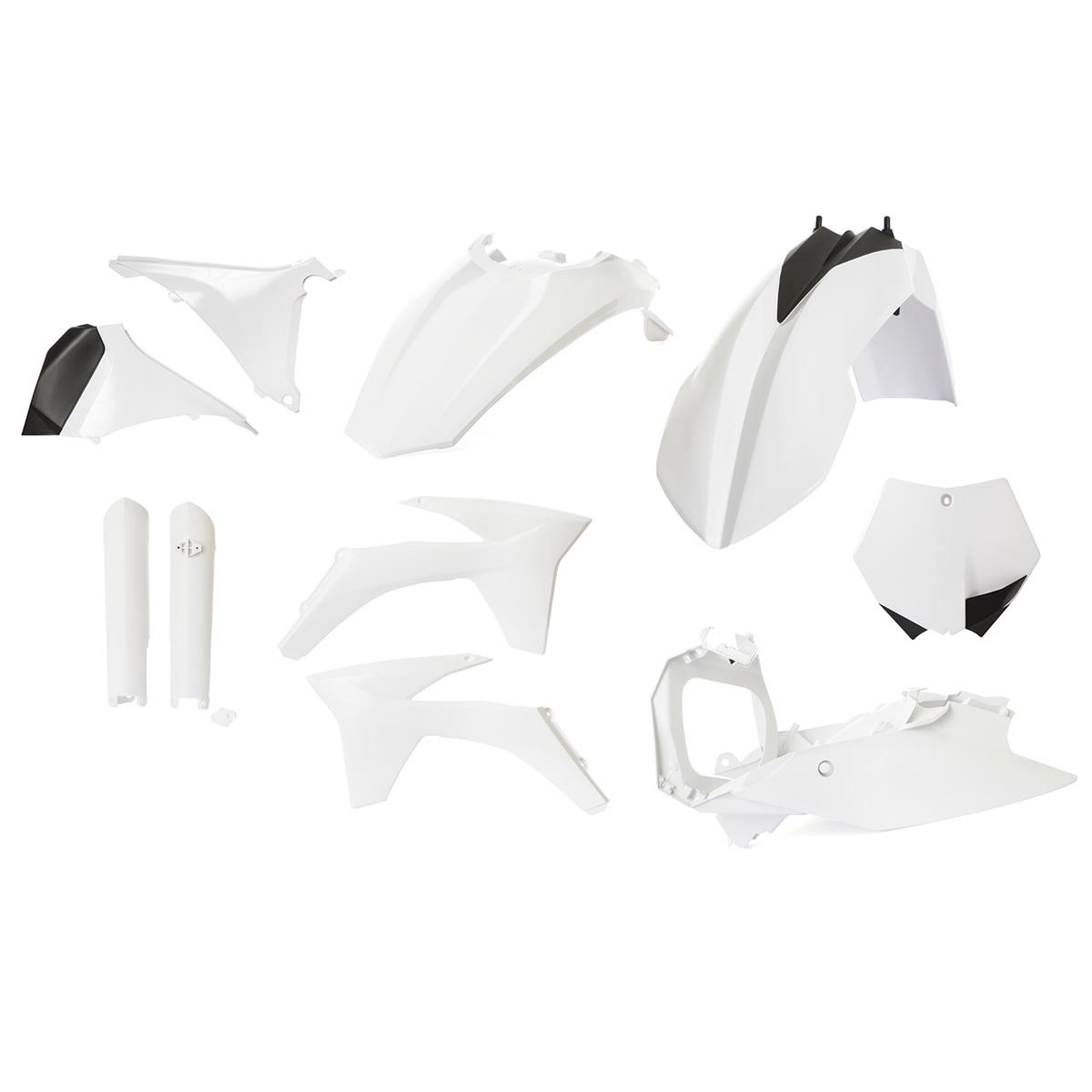 Acerbis Plastik-Kit Full-Kit KTM SX 125/150/250 2011, Weiß