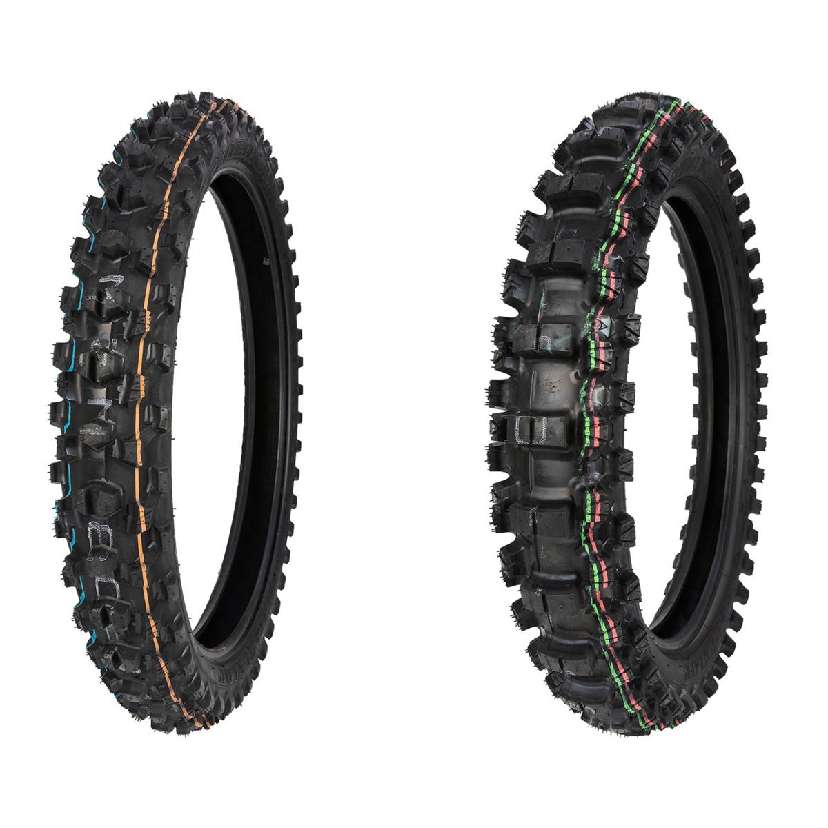 Dunlop Reifen-Set MX34 Set: 2-teilig, 80/100-21 & 100/90-19