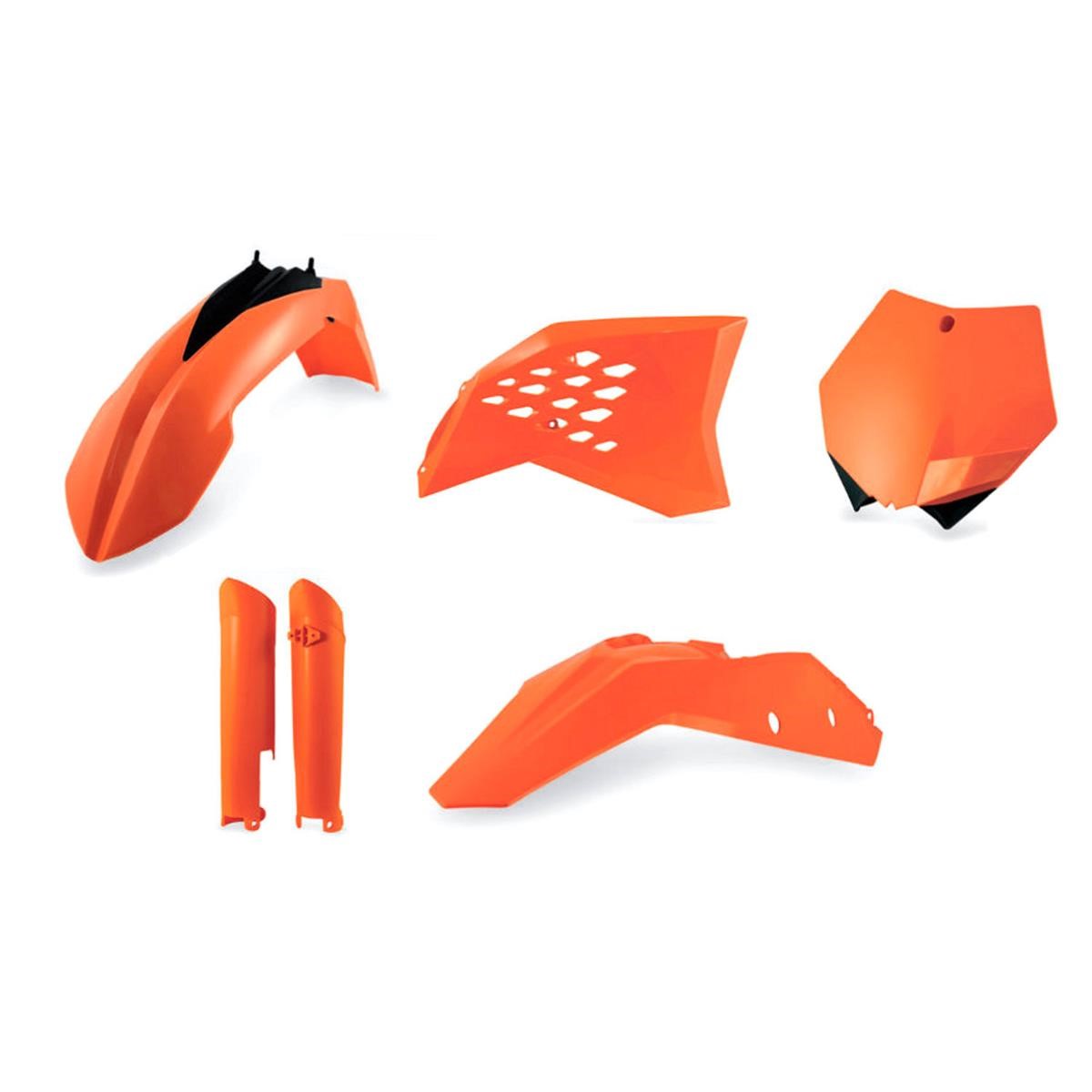 Acerbis Plastik Kit Full-Kit KTM SX-F 350/450/505 07-10, Orange