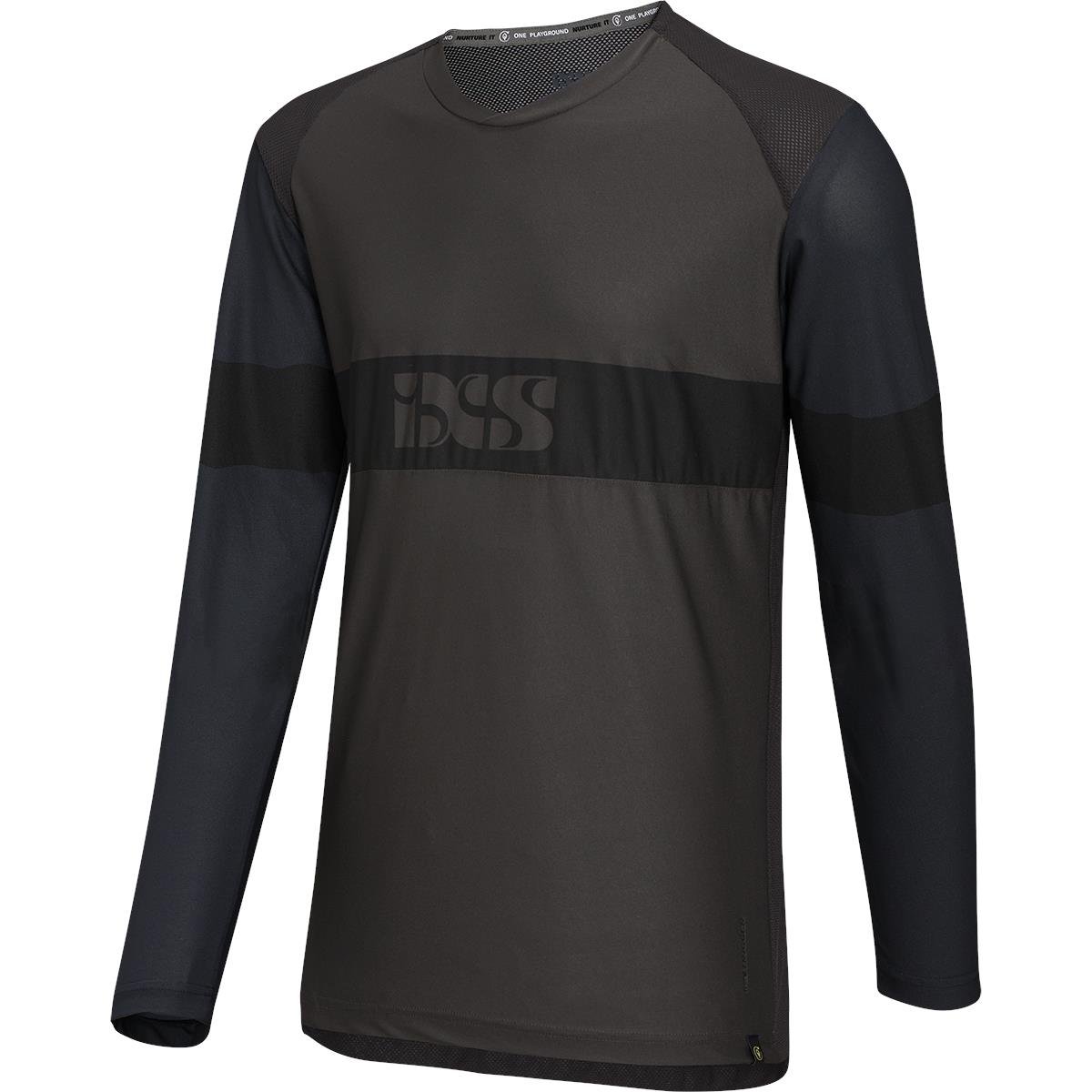 IXS Kids MTB Jersey Long Sleeve Trigger EVO Anthracite/Black