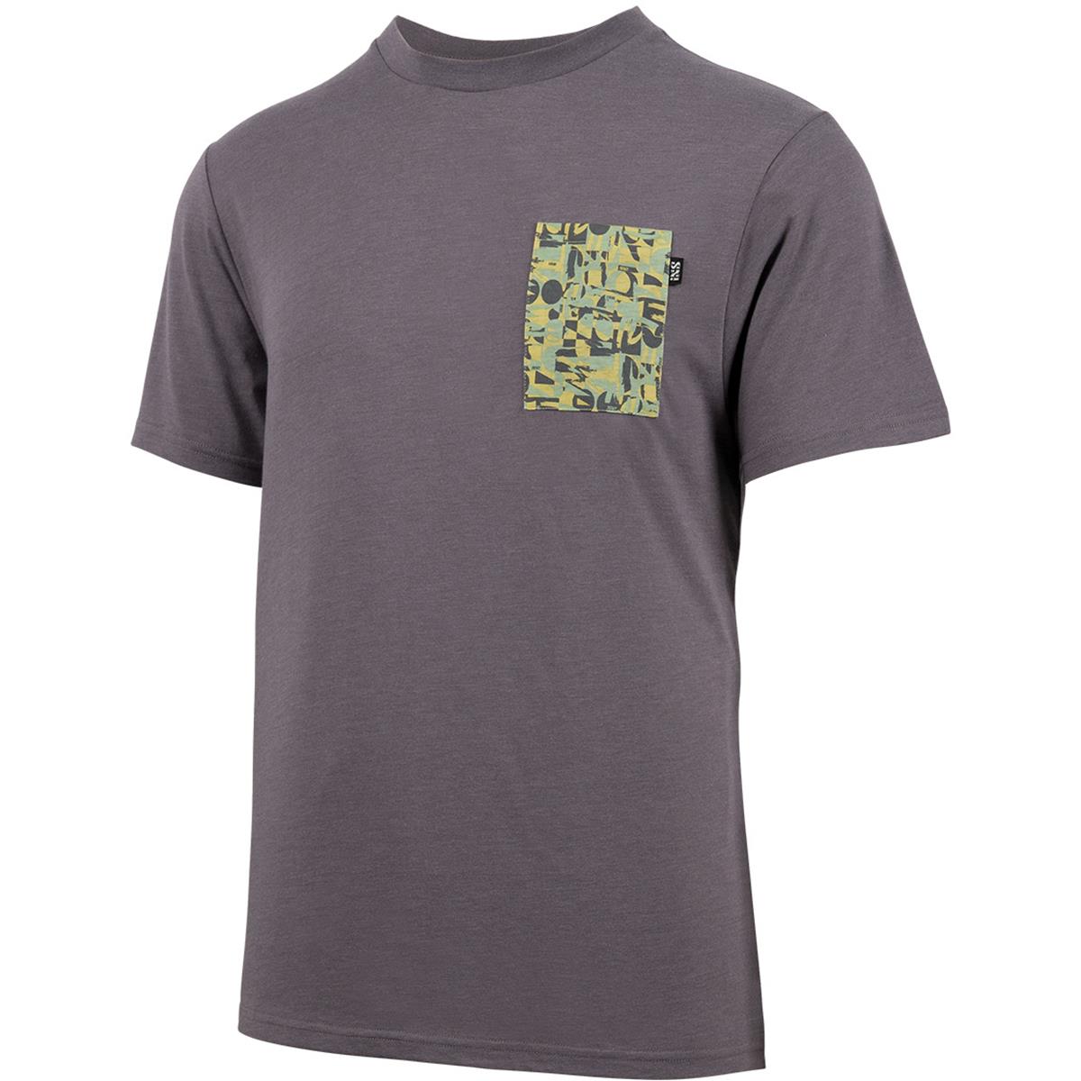 IXS T-Shirt Classic organic 2.0 Dirty Purple