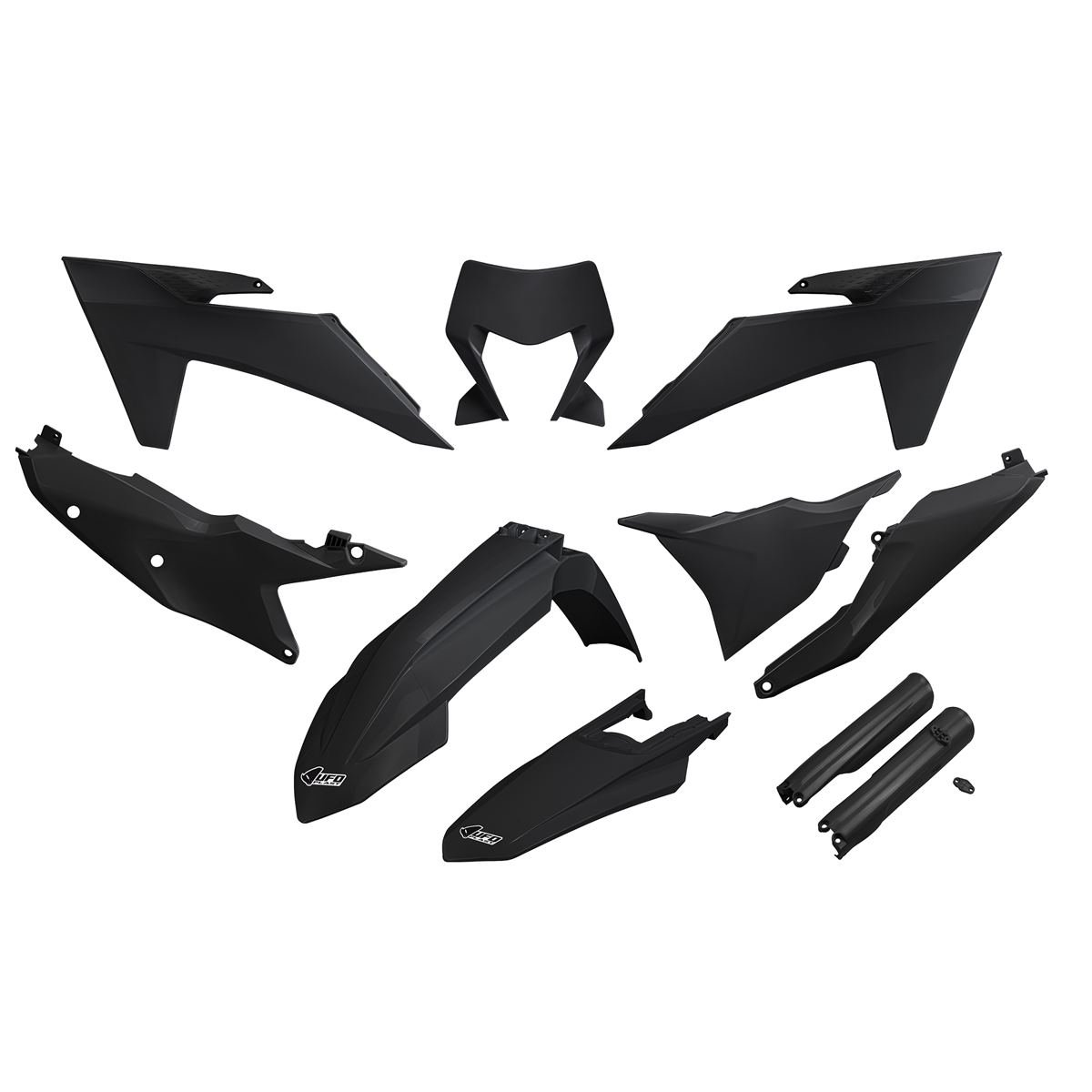 Ufo Plast Kit Plastique Full KTM EXC/EXC-F 24-, Noir