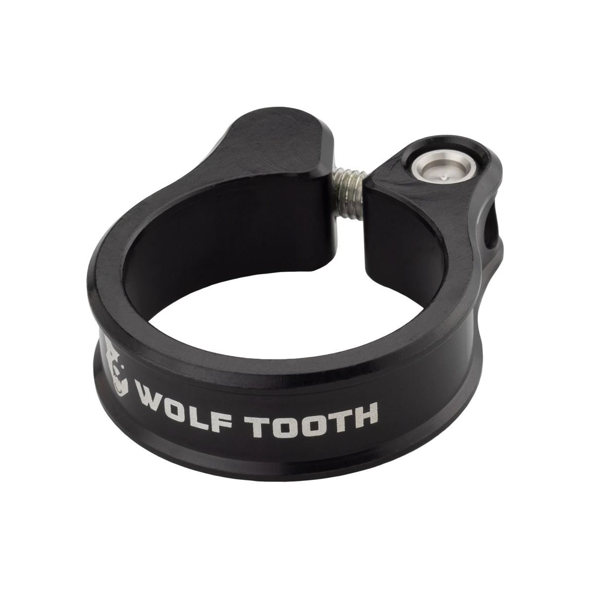 Wolf Tooth Seat Clamp  Black, 34.9 mm / 36.4 mm / 38.6 mm