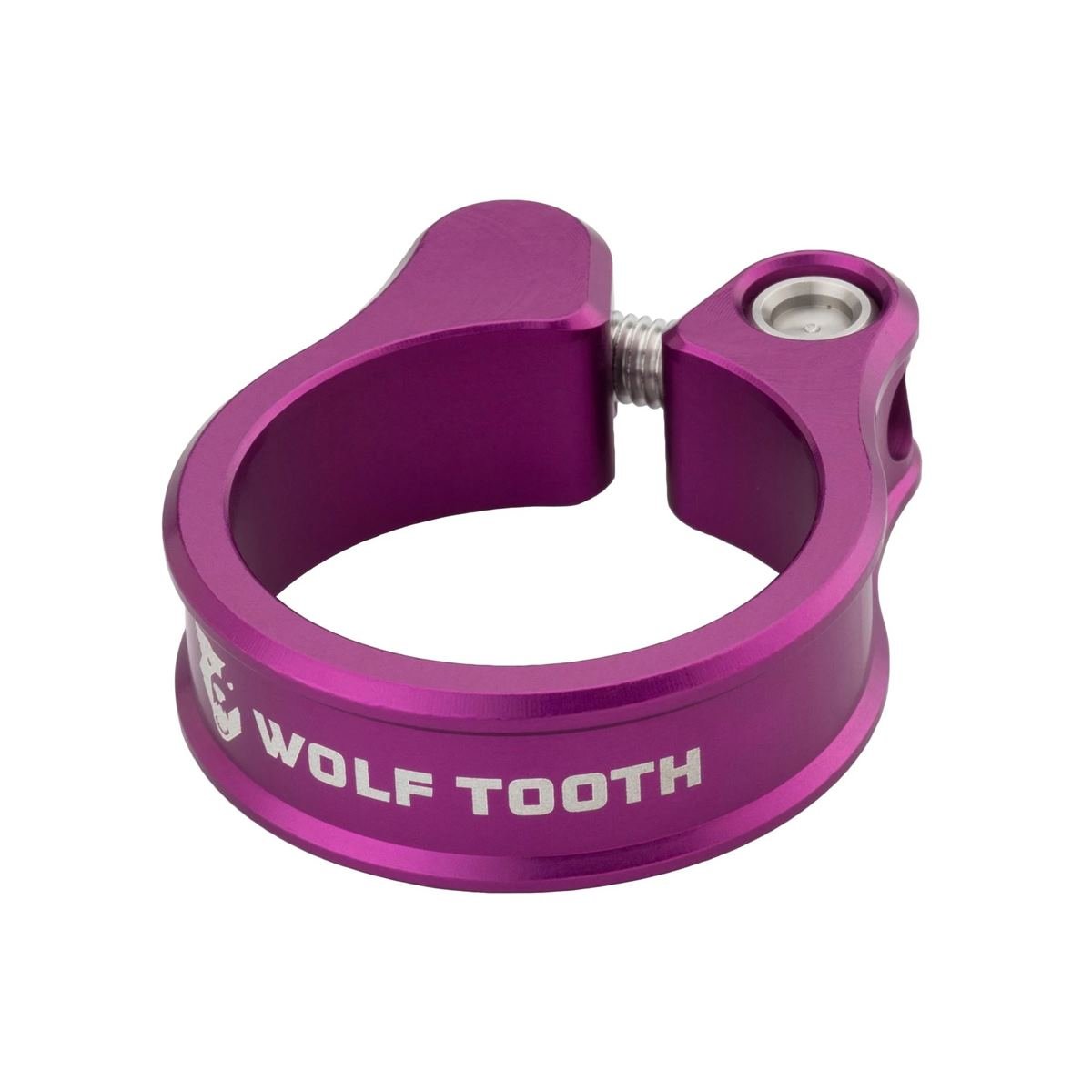 Wolf Tooth Seat Clamp  Purple, 34.9 mm / 36.4 mm