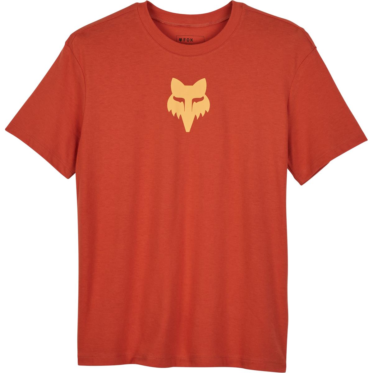 Fox Donna T-Shirt Core Fox Head - Atomic Orange