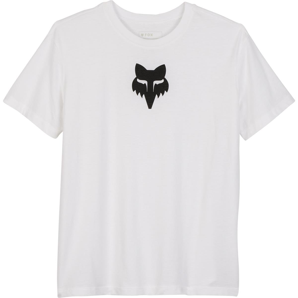 Fox Girls T-Shirt Core Fox Head - White