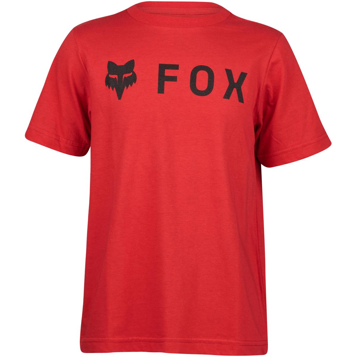 Fox Bimbo T-Shirt Core Absolute - Rosso Fiamma