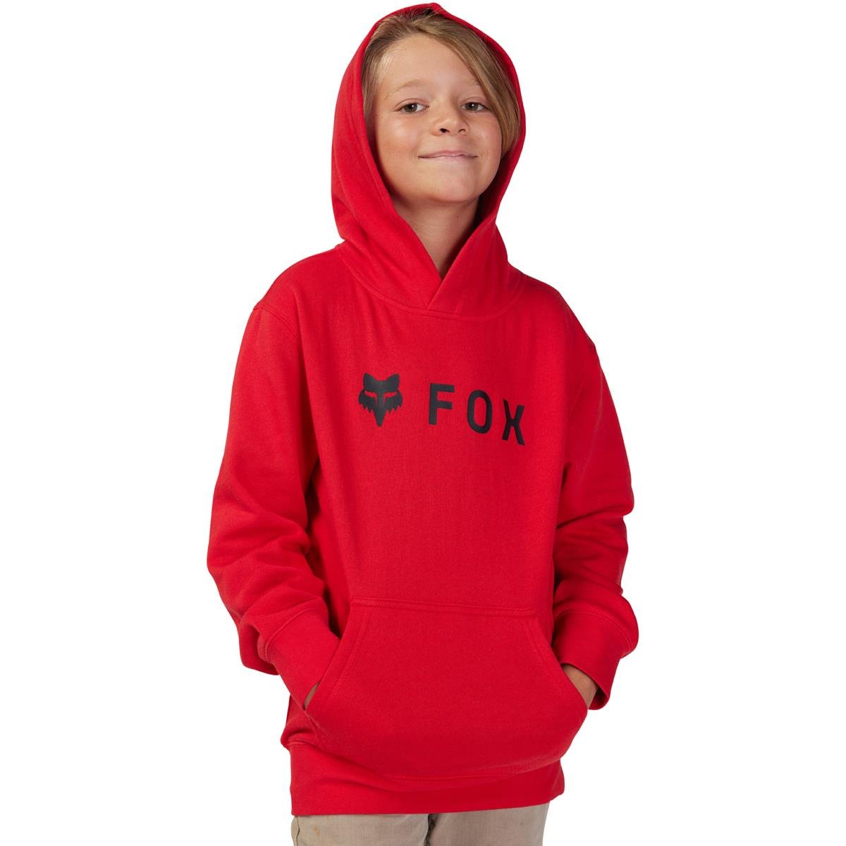 Fox Enfant Sweat Polaire Core Absolute - Rouge Flamme