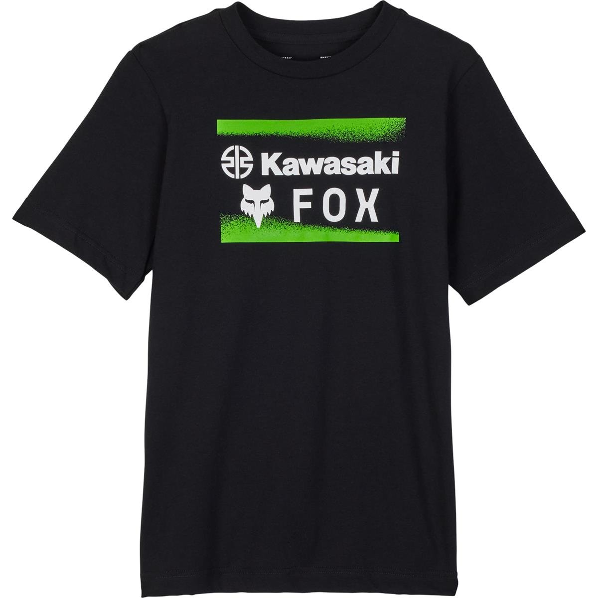 Fox Enfant T-Shirt Race Fox x Kawi - Noir