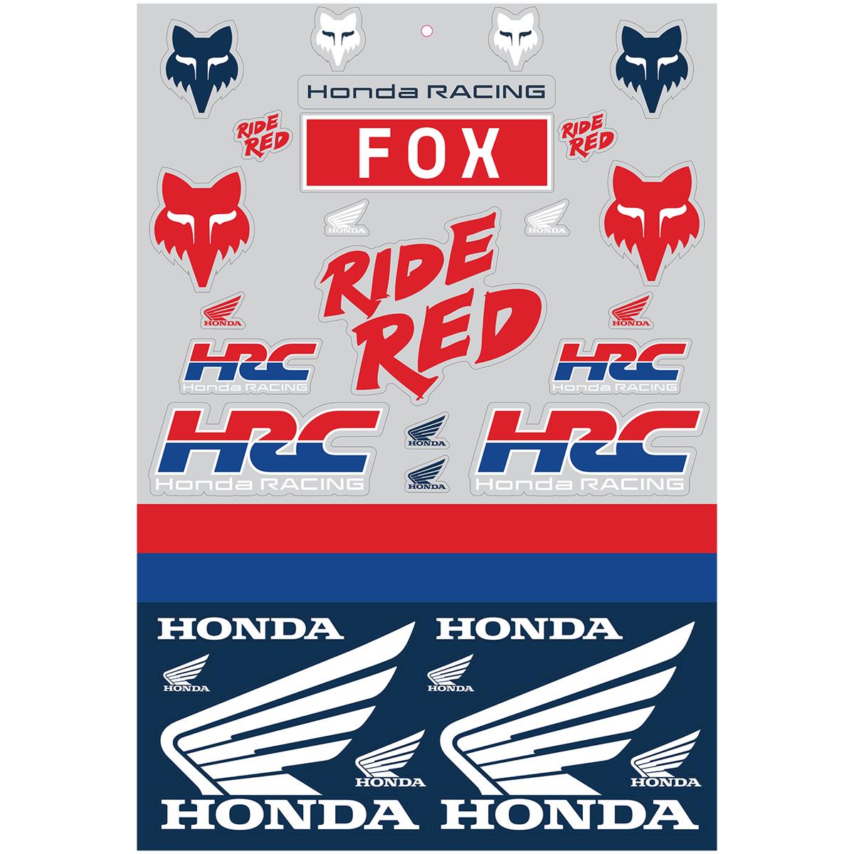 Fox Decal Set Honda Multi