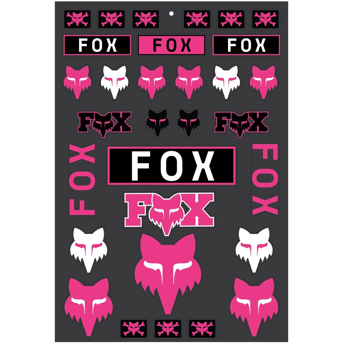 Fox Decal Set Legacy Pink