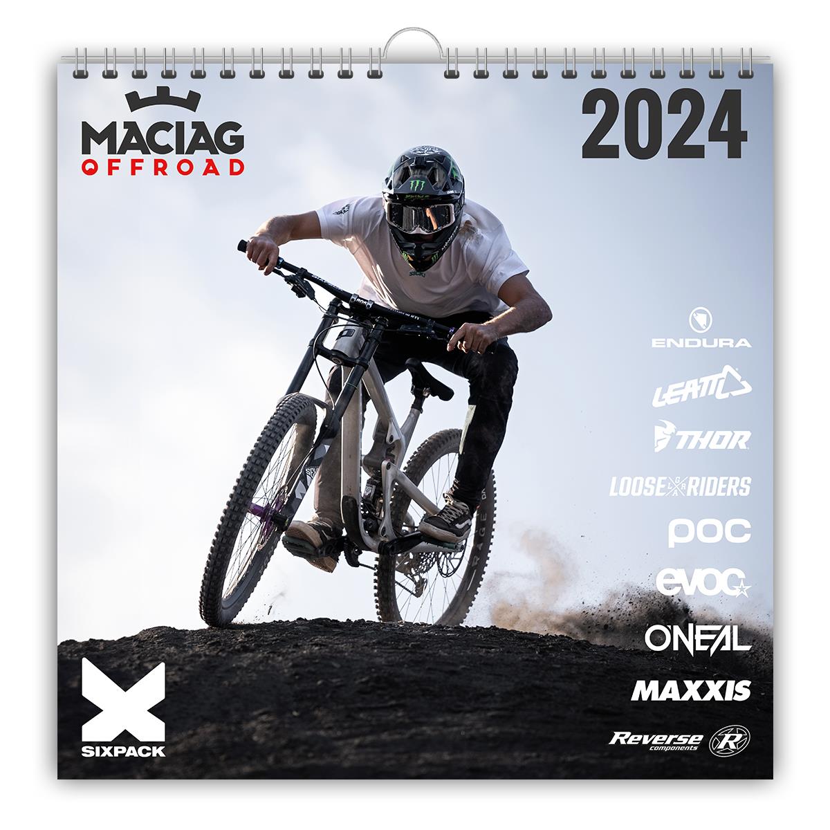 Maciag Offroad Mountainbike Wandkalender MTB