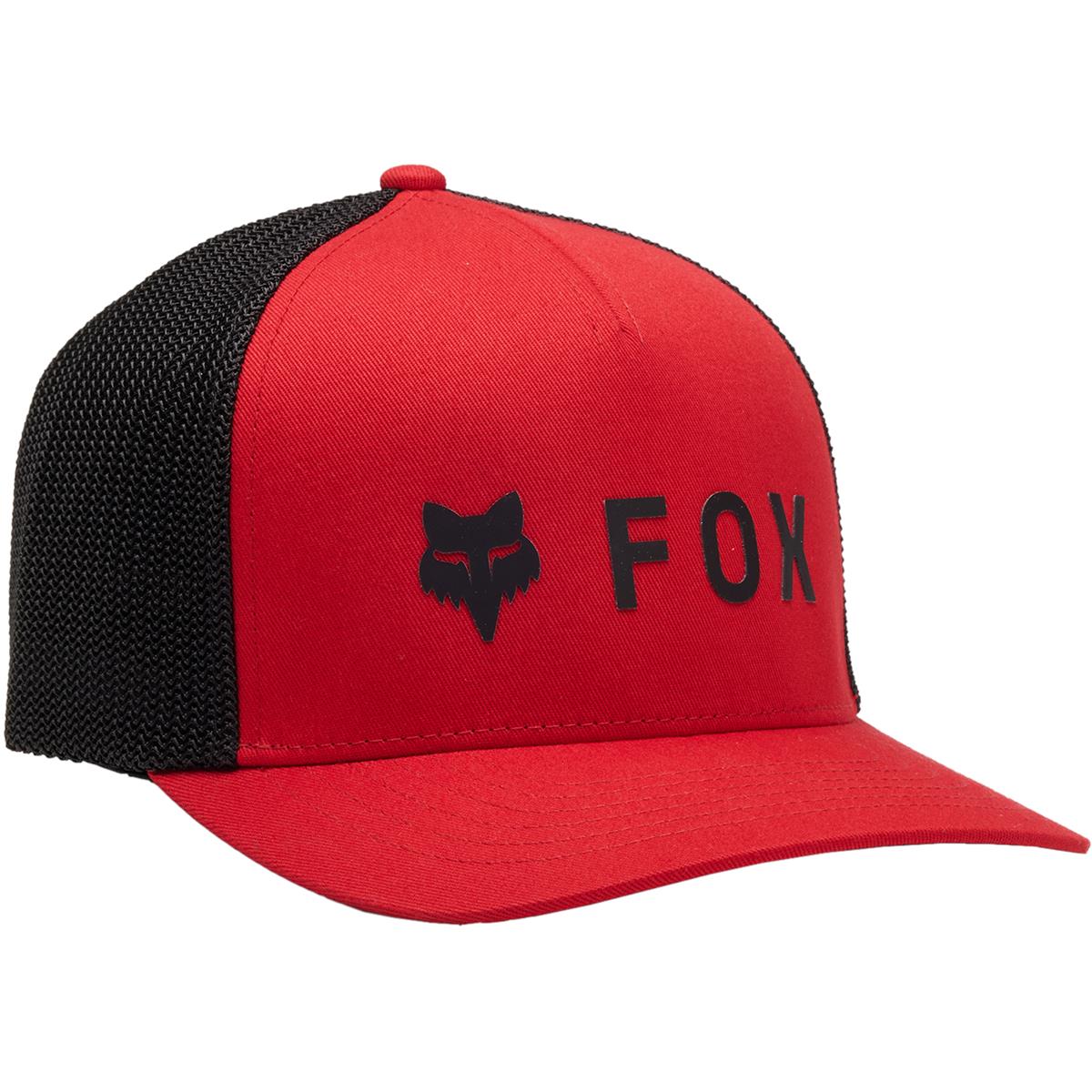 Fox Cappellino Flexfit Core Absolute - Rosso Fiamma