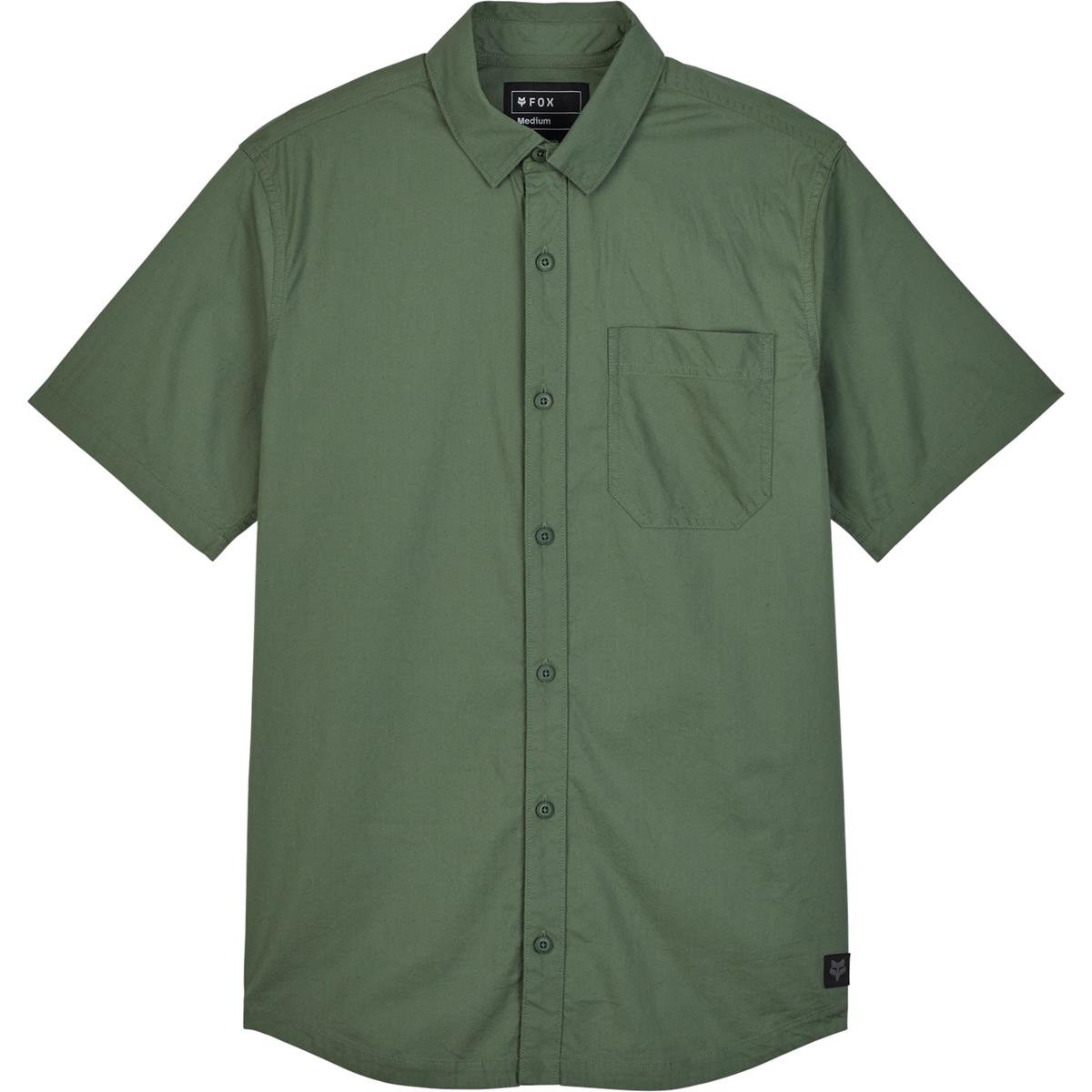 Fox Shirt Short Sleeve Legion Roger - Hunter Green