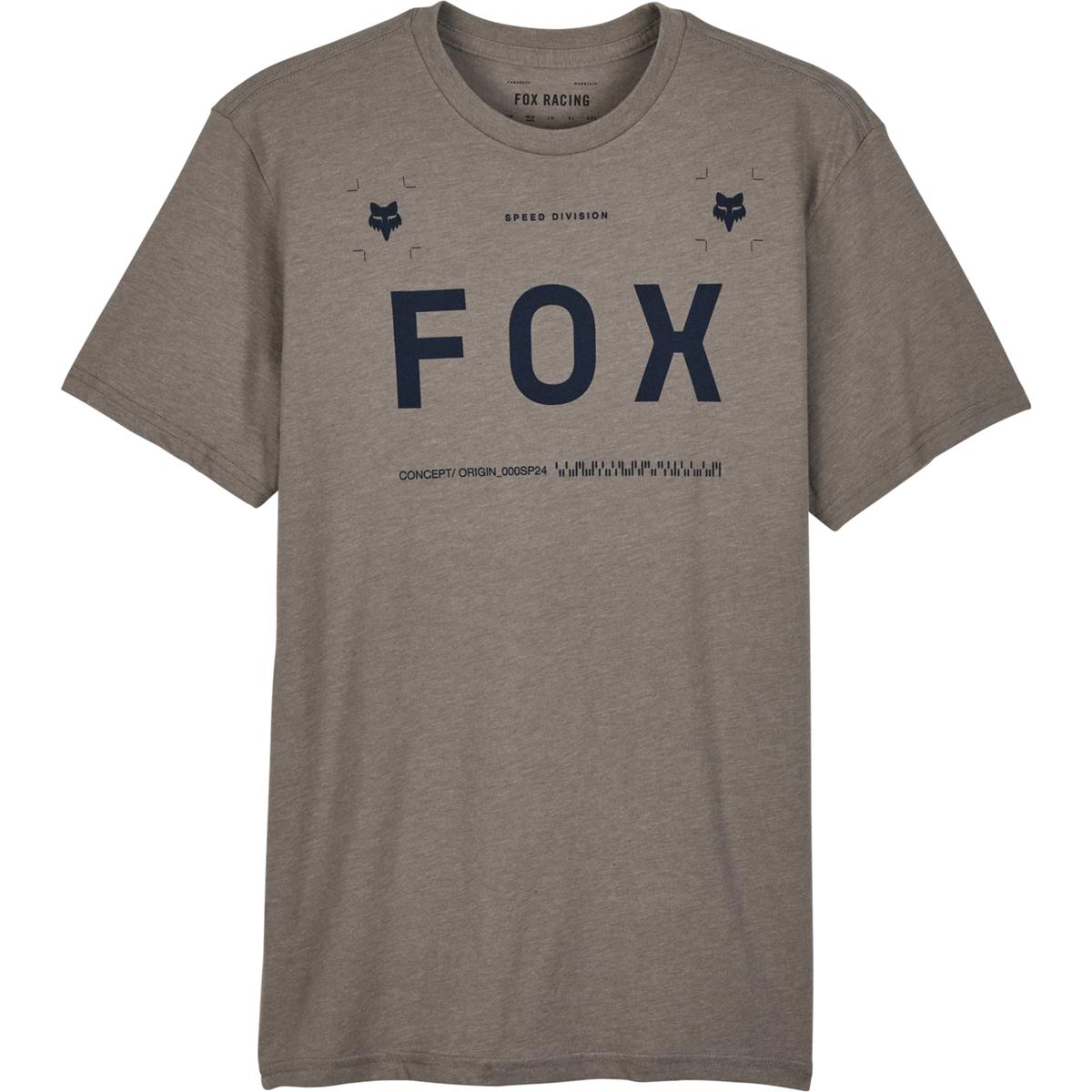 Fox T-Shirt Race Aviation - Gris Graphite
