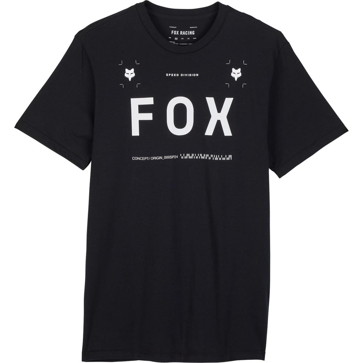 Fox T-Shirt Race Aviation - Nero