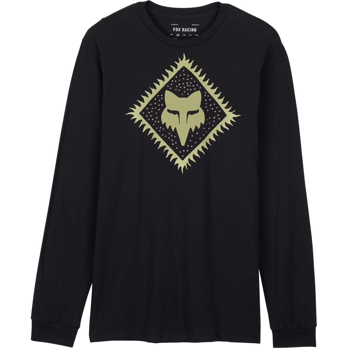 Fox T-Shirt manica lunga Legion Leo - Nero