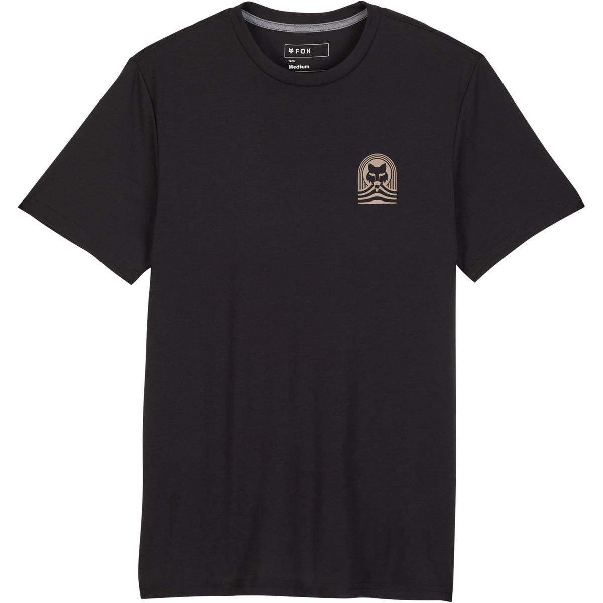 Fox Tech T-Shirt Legion Exploration - Schwarz
