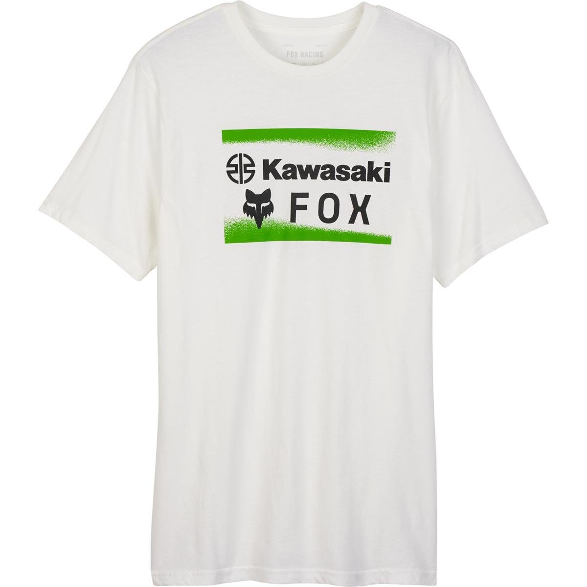 Fox T-Shirt Race Fox x Kawi - Optic Blanc