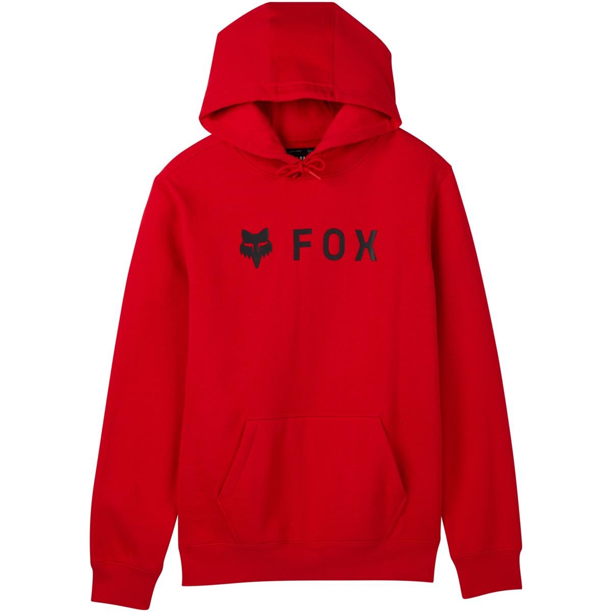 Fox Fleece-Hoodie Core Absolute - Flame Red