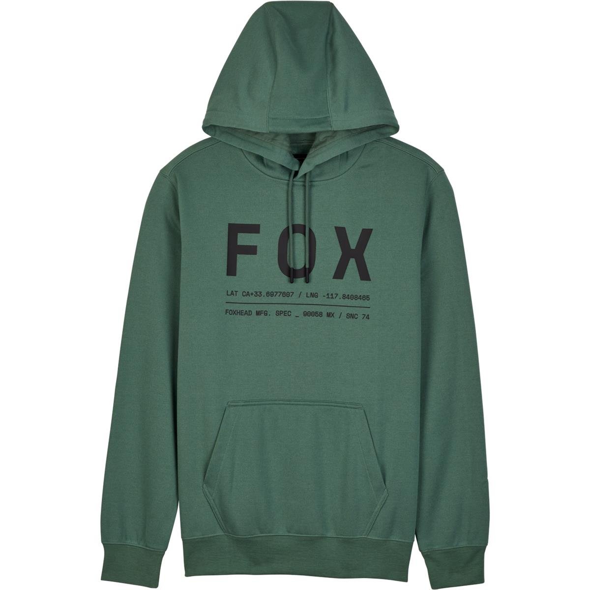 Fox Fleece-Hoodie Core Non Stop - Hunter Green