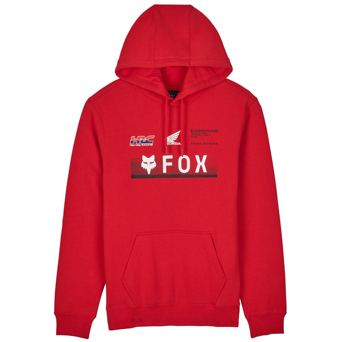 Fox Sweat Polaire Race Fox x Honda - Rouge Flamme