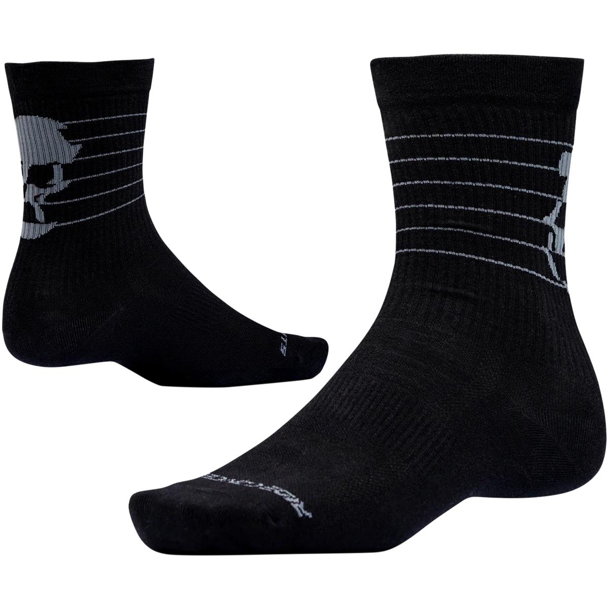 Ride Concepts MTB Socks Skully Black/Charcoal