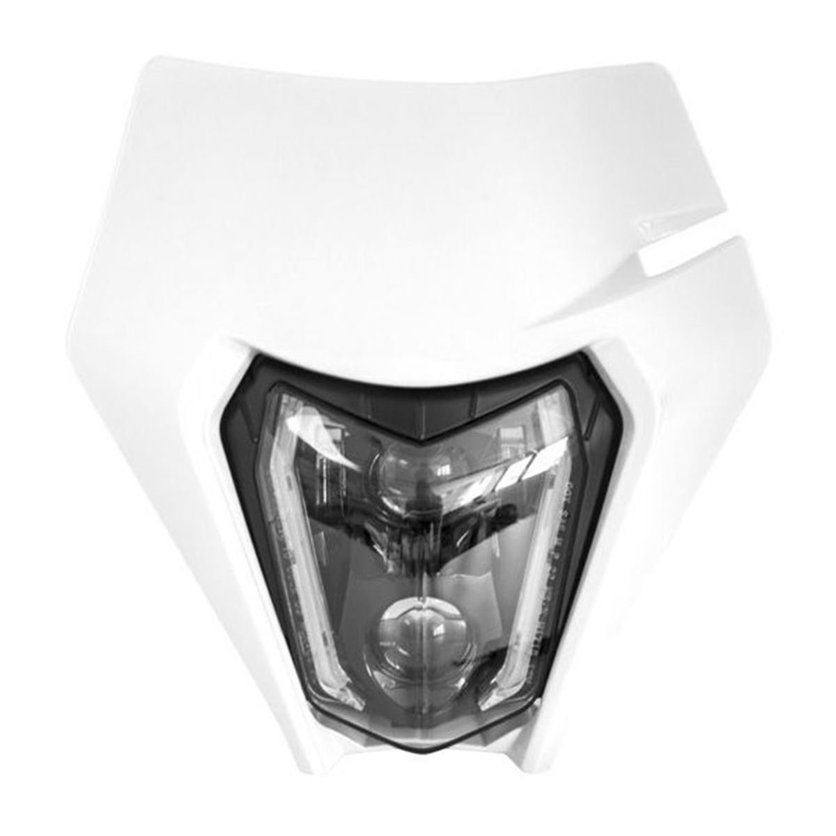 RTECH Headlight Mask Replica KTM EXC/EXC-F 14-23, White