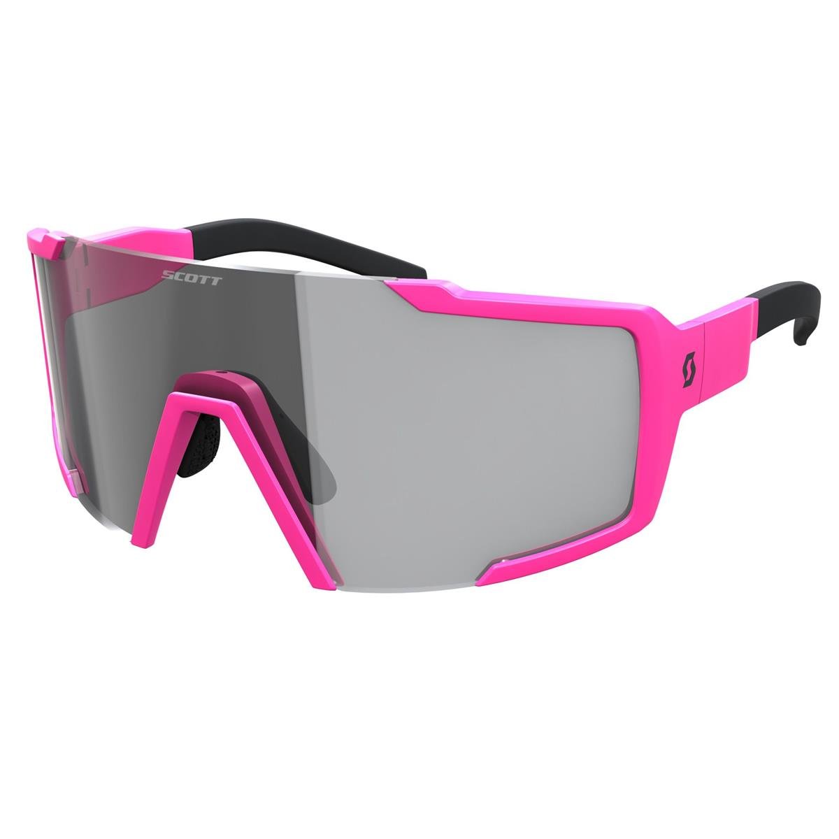 Scott Sport Glasses Shield LS Acid Pink - Gray Light Sensitive