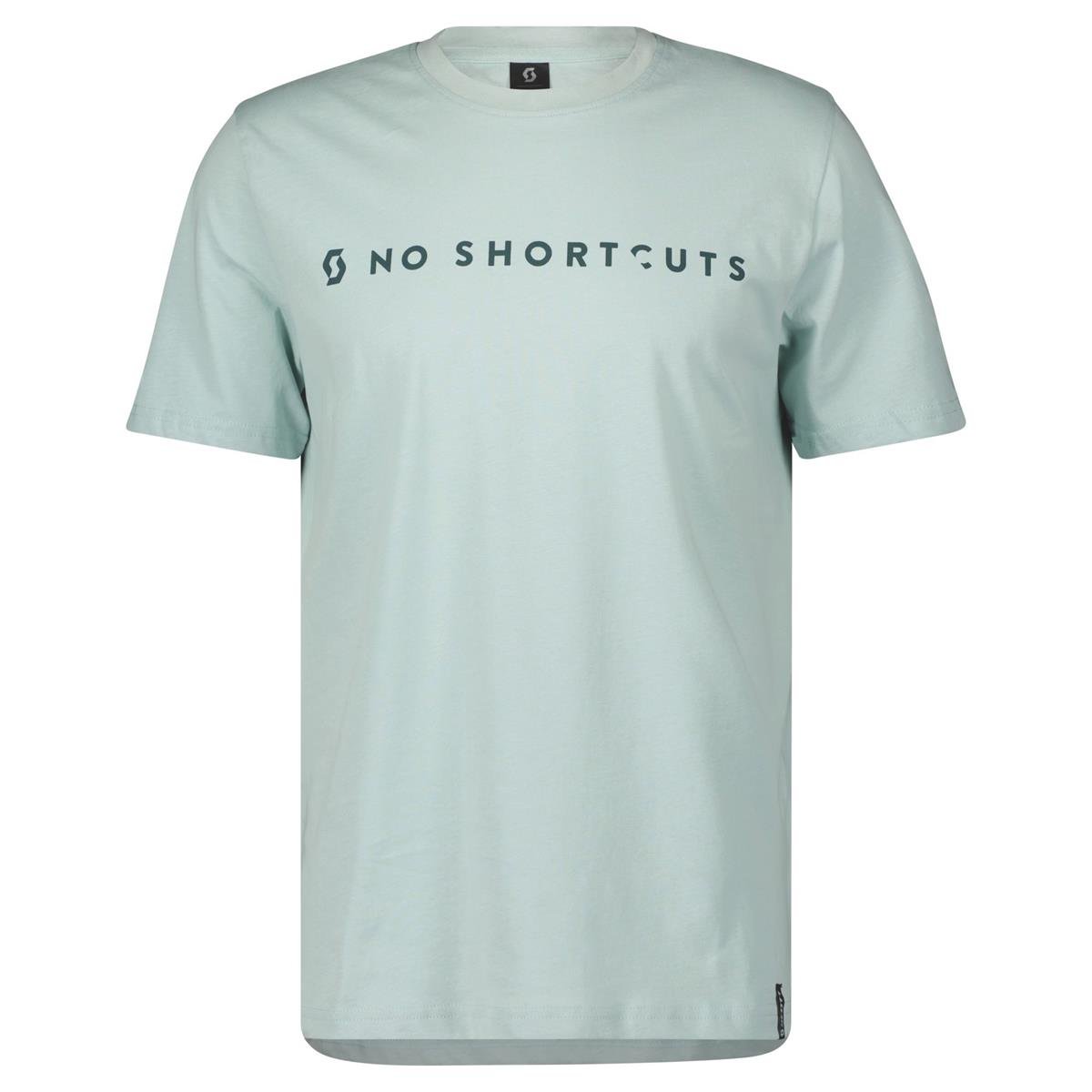 Scott T-Shirt No Shortcuts Mineral Green