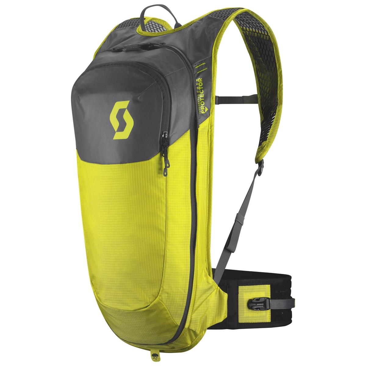 Scott Sac à Dos avec Dorsale Trail Protect FR' 10 Sulphur Yellow/Dark Gray