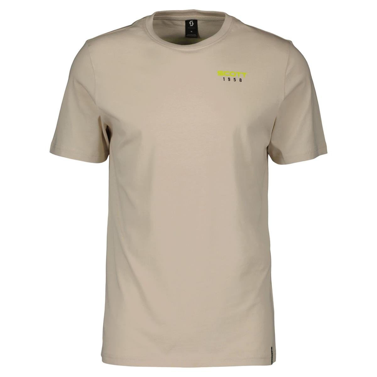 Scott T-Shirt Retro Dust White