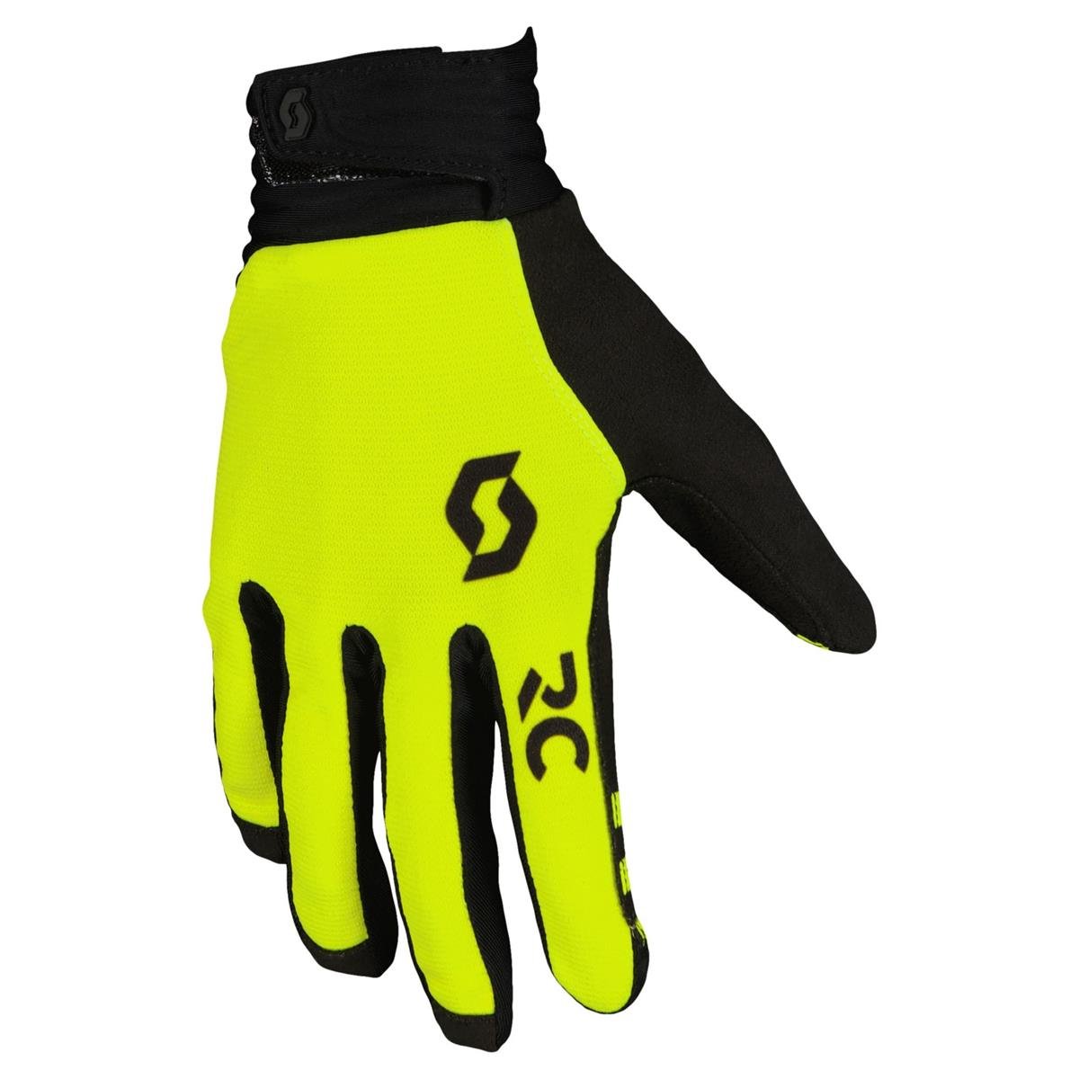 Scott MTB-Handschuhe DH Factory LF Gelb/Schwarz