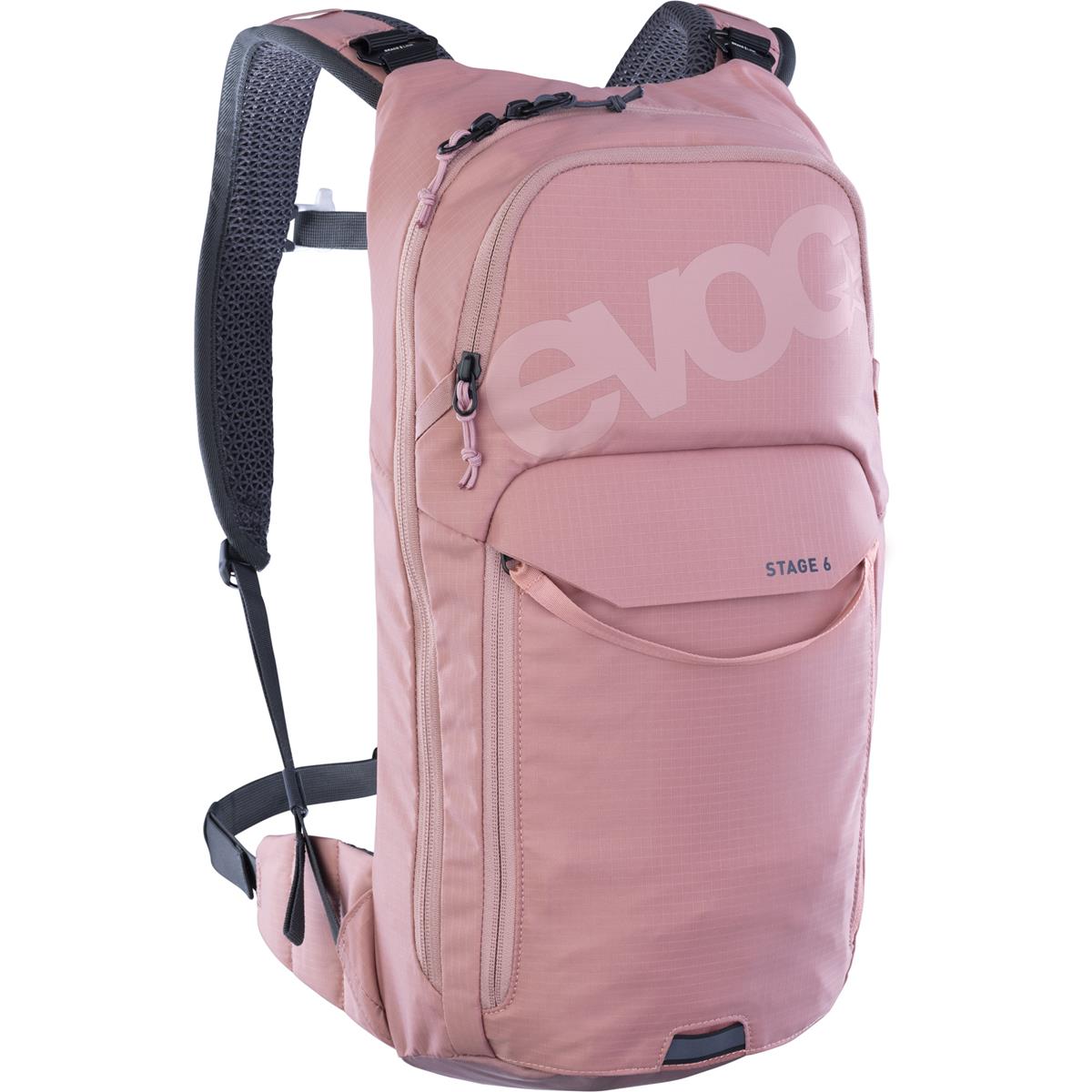 Evoc Backpack with Hydration System Compartment Stage 6 + Dusty Pink