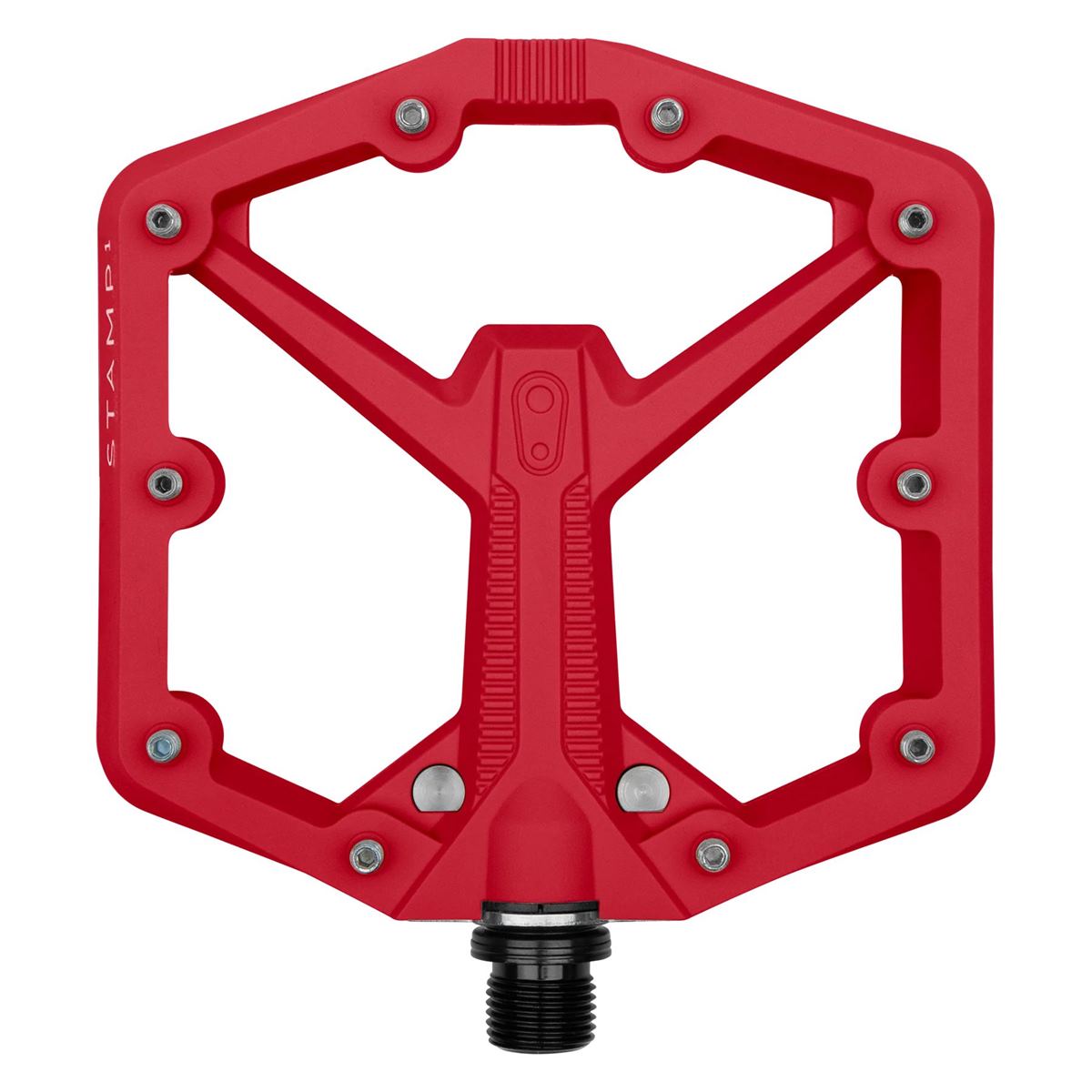 Crankbrothers Pedale Stamp 1 Gen 2 Rot
