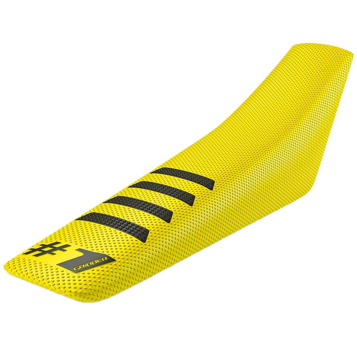 Onegripper Seat Cover Ribbed Yellow/Black