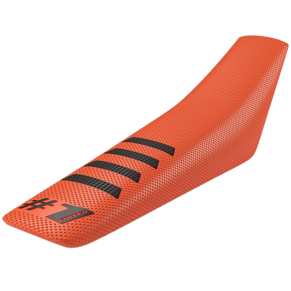 Onegripper Seat Cover Ribbed Orange/Black