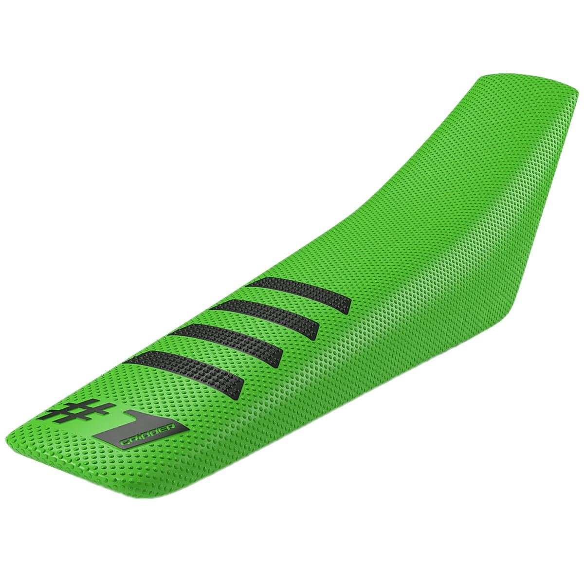 Onegripper Seat Cover Ribbed Green/Black
