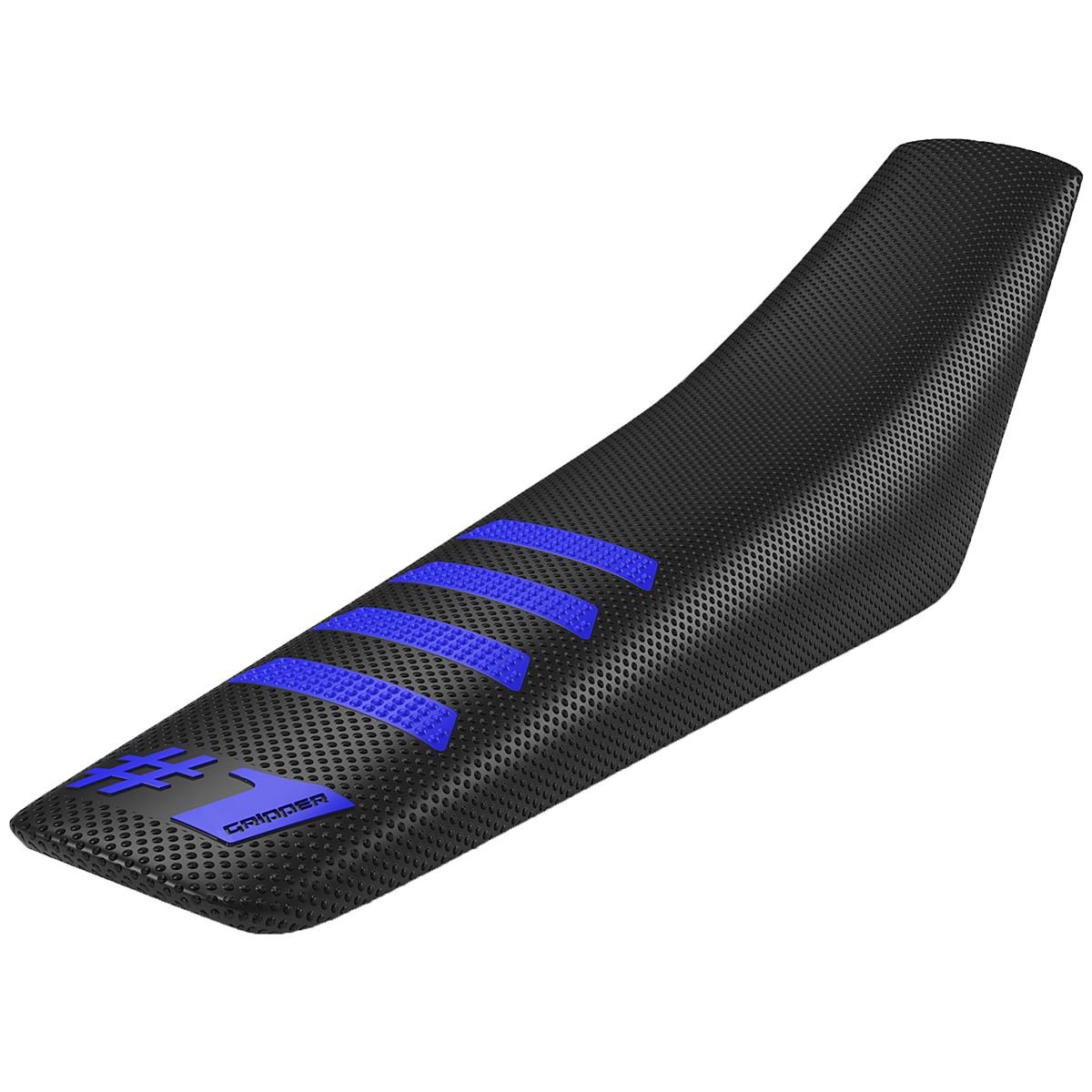 Onegripper Seat Cover Ribbed Black/Blue