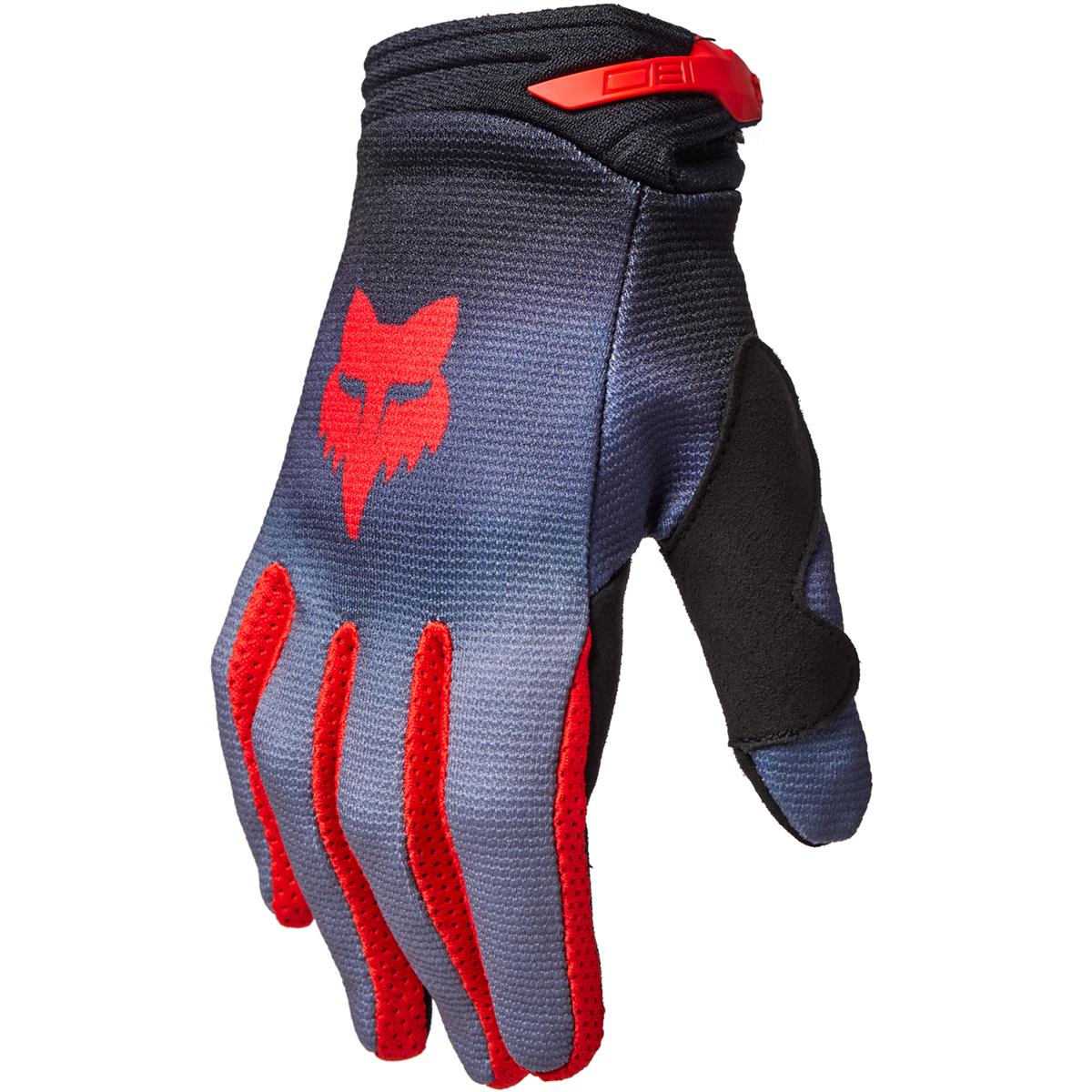 Fox Kids Gloves 180 Interfere - Gray/Red