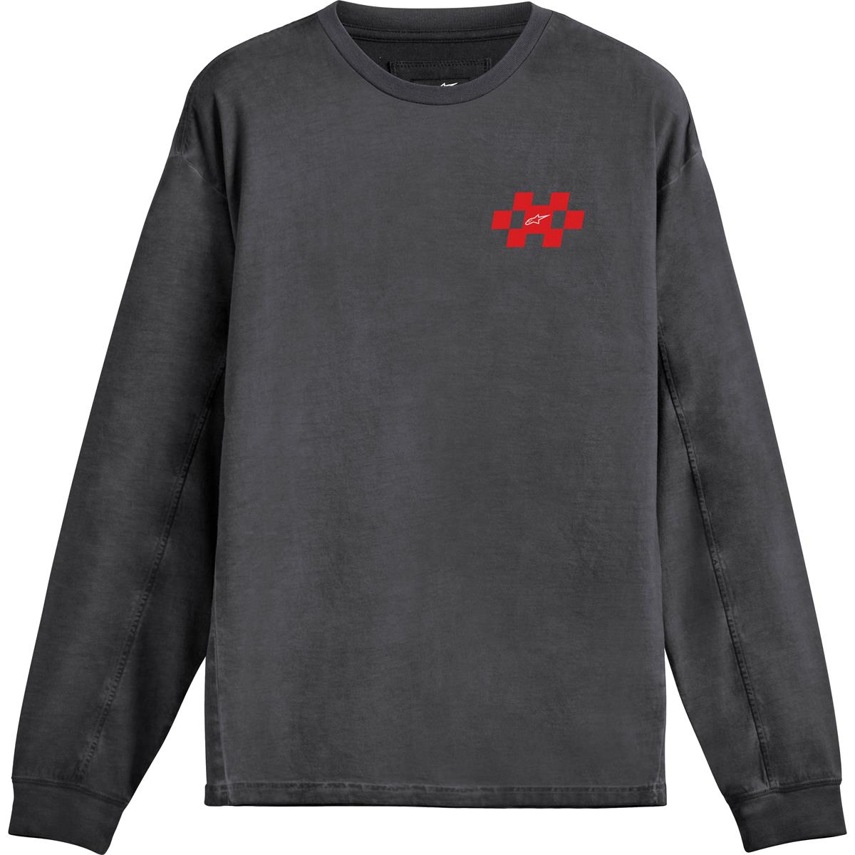 Alpinestars T-Shirt Manica Lunga Compel Charcoal