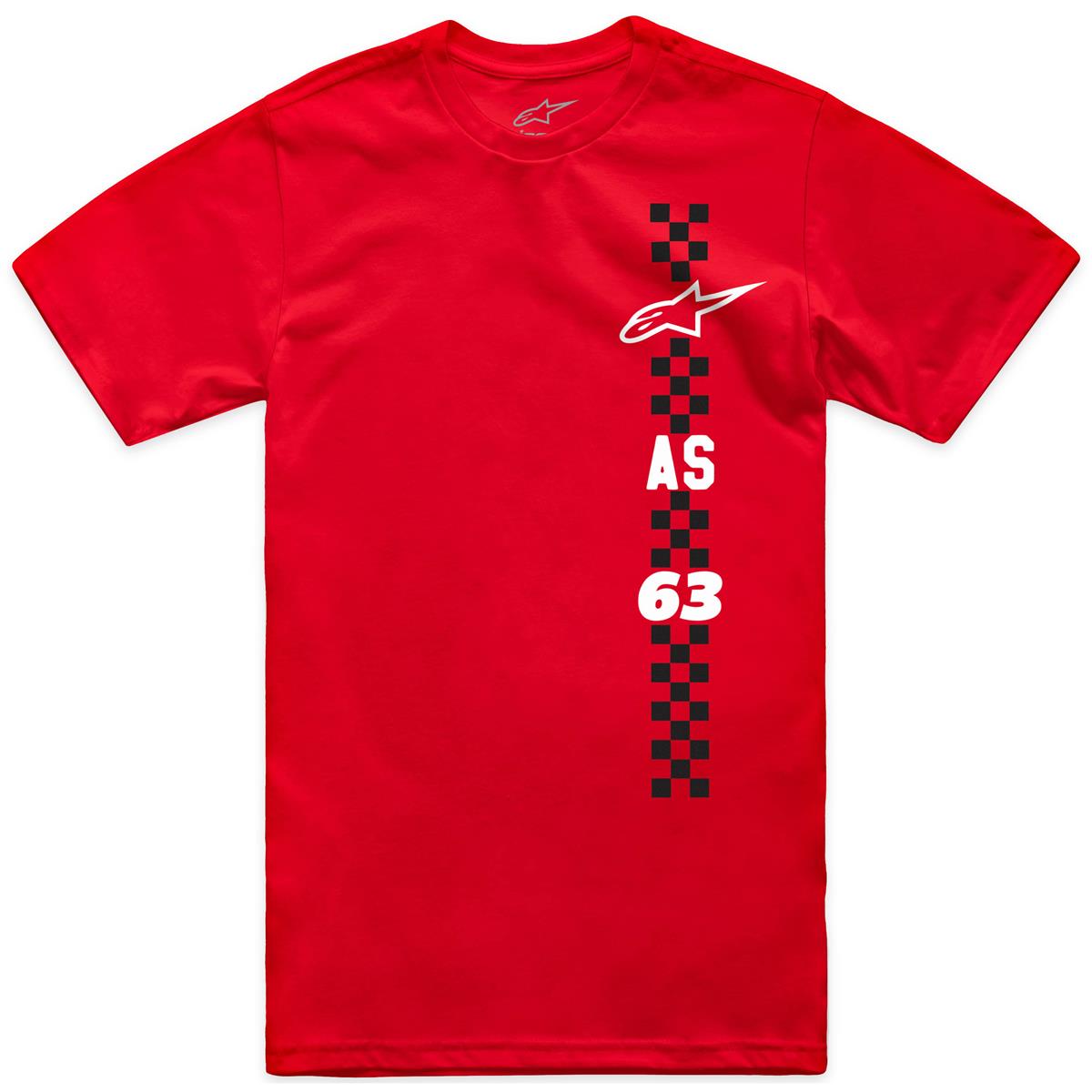 Alpinestars T-Shirt Liver Rouge