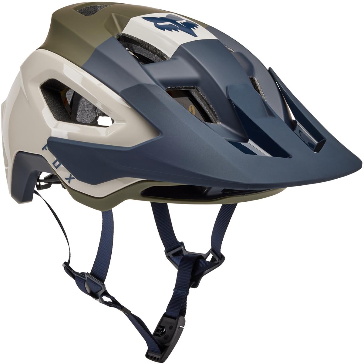 Fox Enduro MTB-Helm Speedframe Pro Klif - Olivgrün
