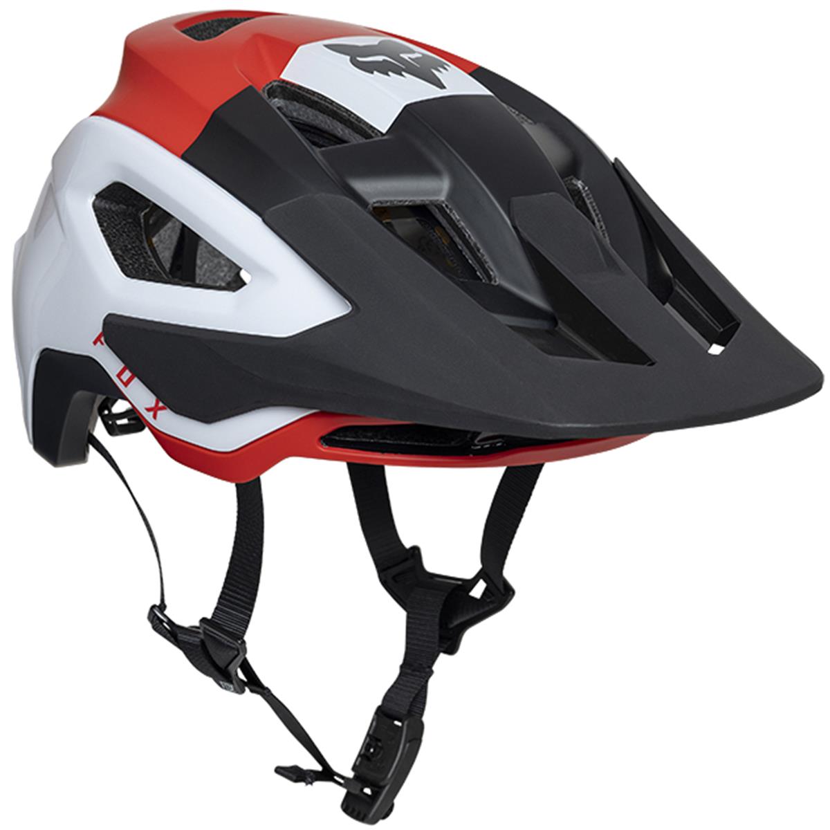 Fox Enduro MTB Helmet Speedframe Pro Klif - Flo Red