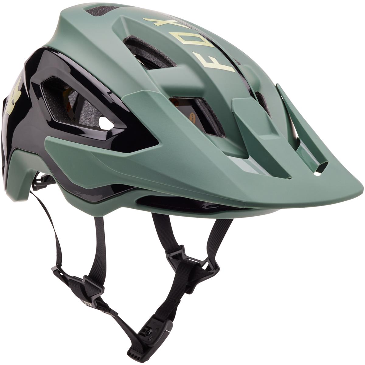 Fox Enduro MTB Helmet Speedframe Pro Blocked - Hunter Green