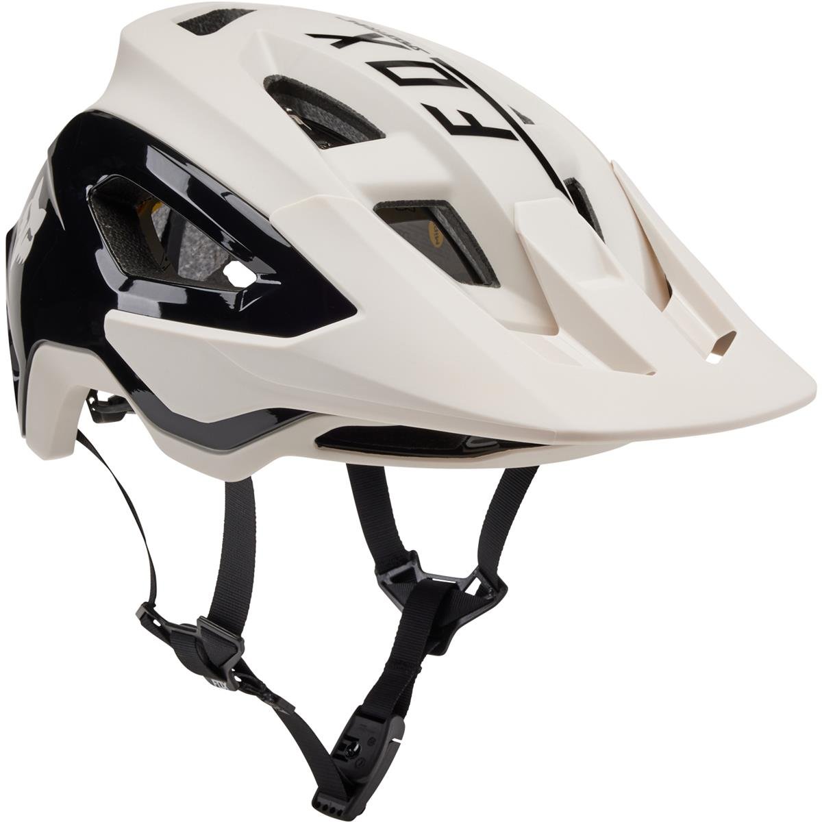 Fox Enduro MTB Helmet Speedframe Pro Blocked - Vintage White