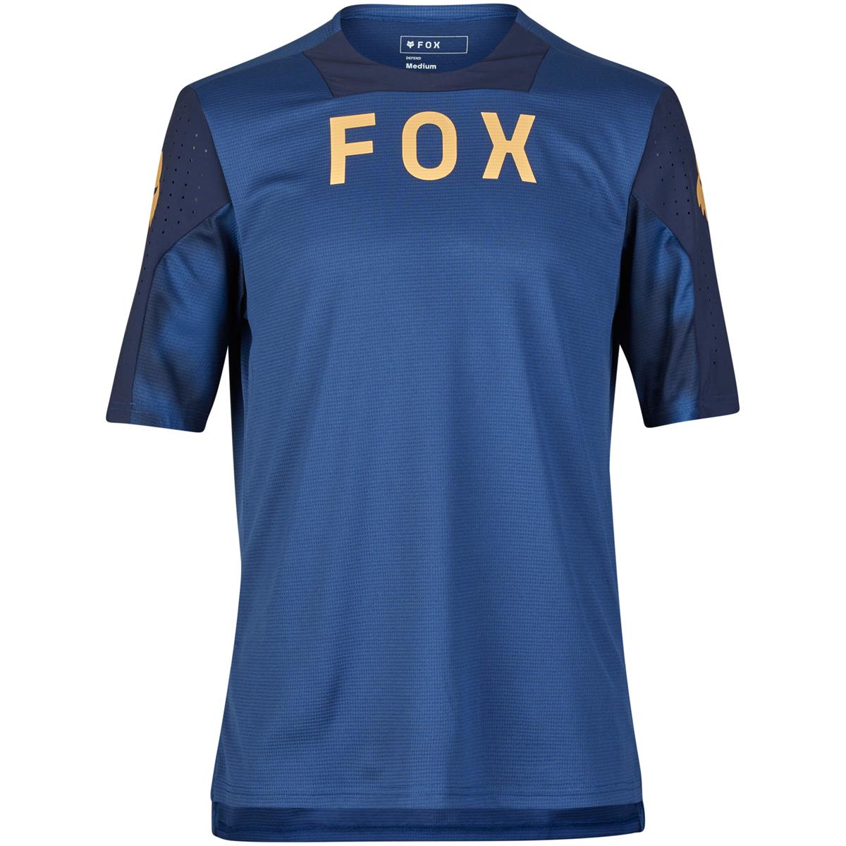 Fox MTB Jersey Short Sleeve Defend Taunt - Indigo