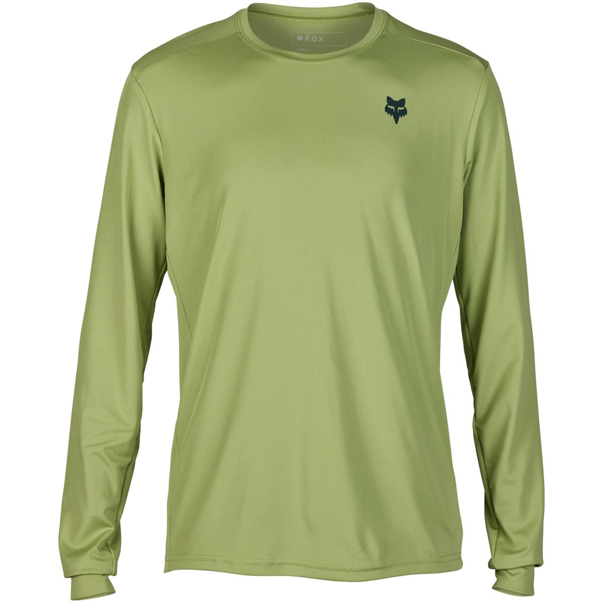 Fox MTB Jersey Long Sleeve Ranger Wayfaring - Pale Green