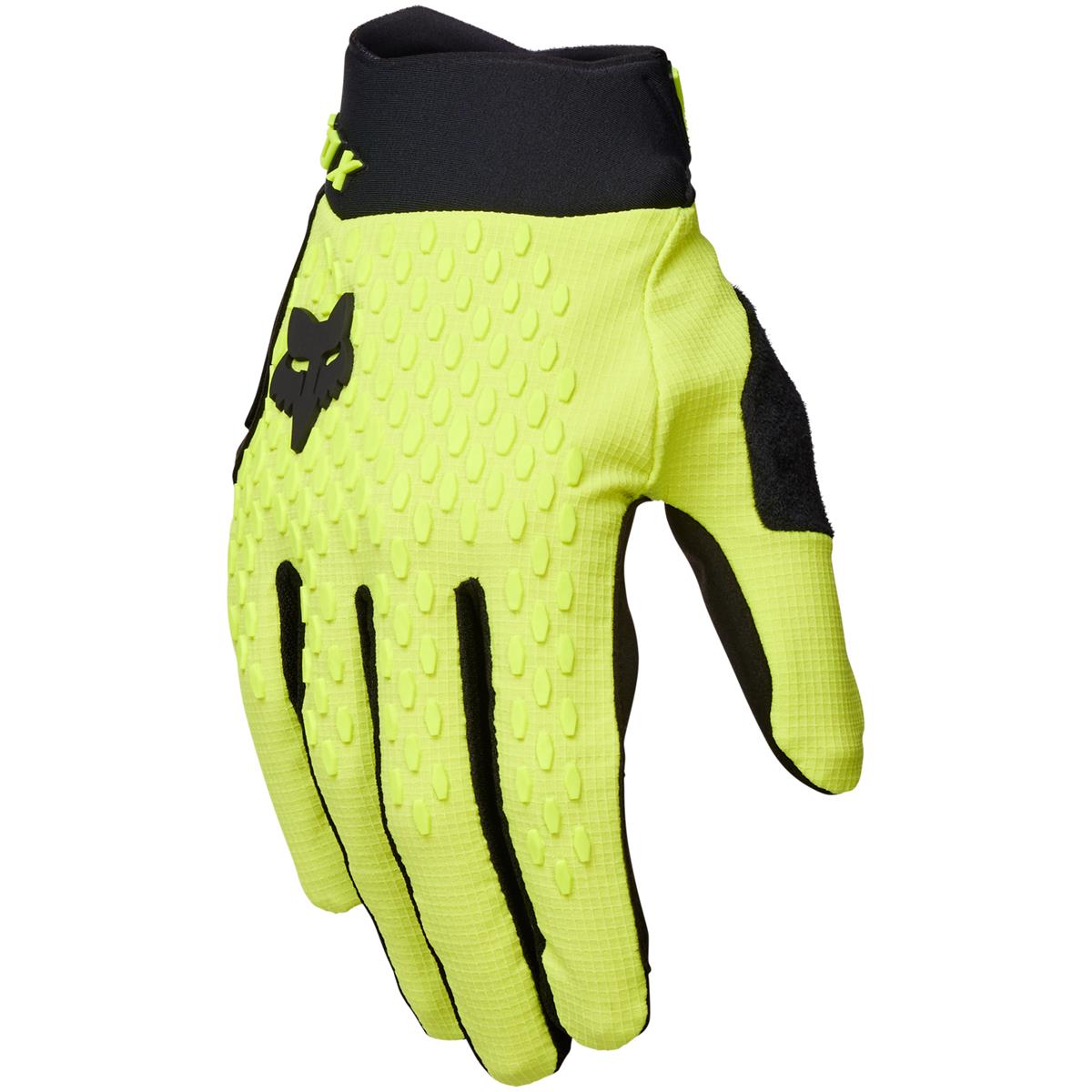 Fox MTB-Handschuhe Defend Flo Gelb