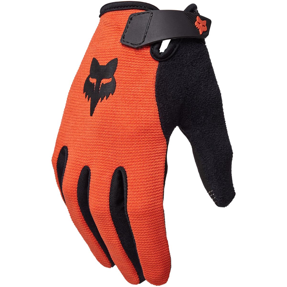 Fox Kids MTB Gloves Ranger Atomic Orange